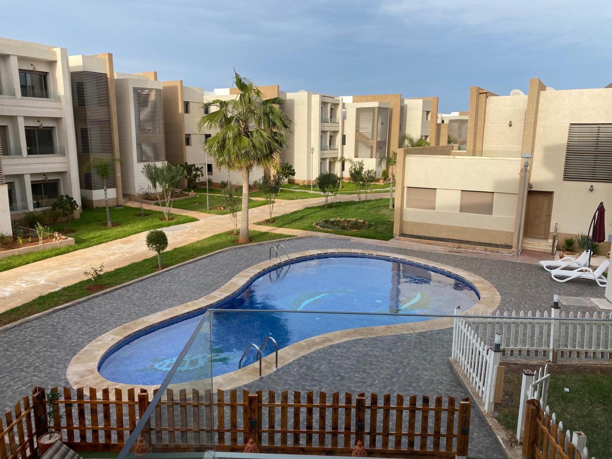 Appartement De Luxe Marina Saidia Avec Vue Sur Piscine Residence Tamaris מראה חיצוני תמונה